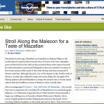 Lonely Planet Feature- Stroll Along the Malecon for a Taste of Mazatlan
