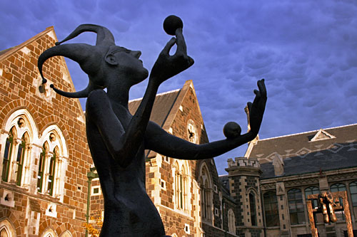 christchurch68 Street sculpture in Christchurch, New Zealand