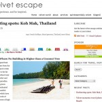 Koh Mak - Where no Building is Higher than a Coconut tree for A Velvet Escape_Page_1 Velvet Escape Travel Blog