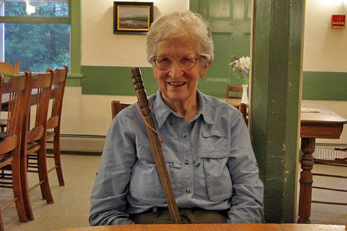 Judy-Damkoehlar-Irondequoit Judy Damkoehlar, a descendant of the developers of Irondequoit Inn, began coming to the Inn in 1930