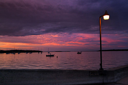 Kayak-Lake-Champlain2 Gorgeous sunsets and strange cloud formations are commonplace over Lake Champlain